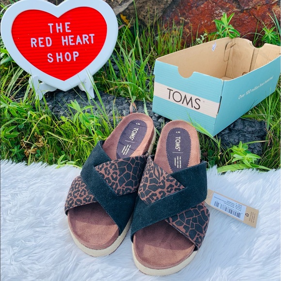 Toms Paloma Suede Slide Sandals - Picture 2 of 10